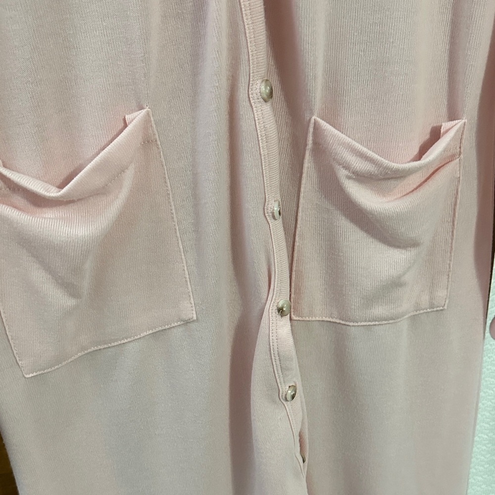 Pink Button-Up Cardigan - Picture 2 of 6